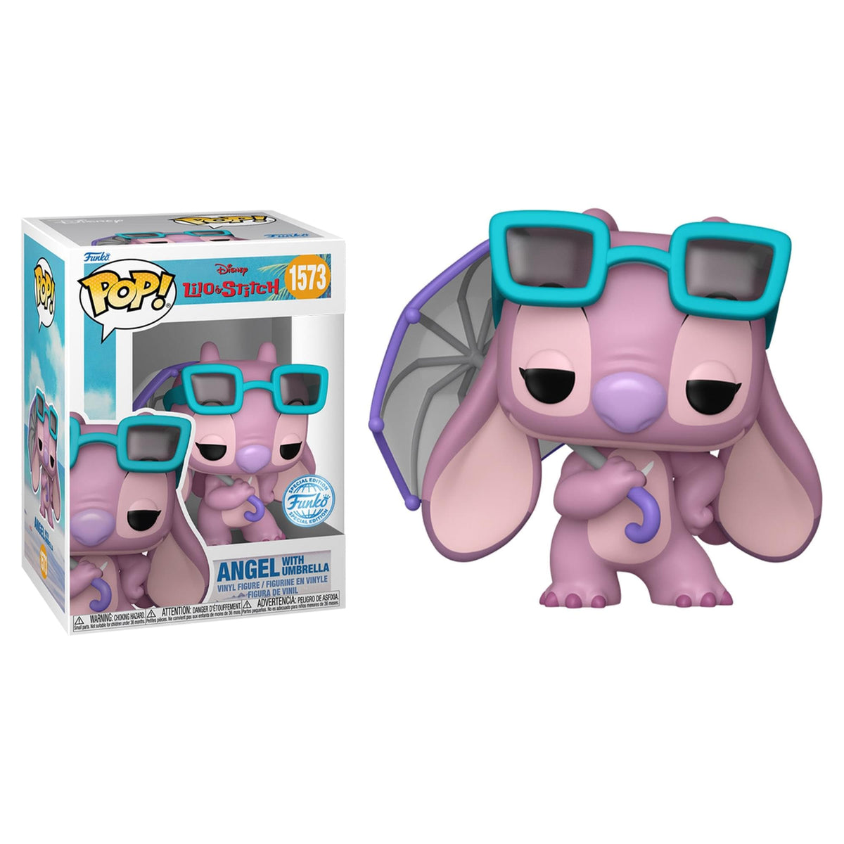 Funko Angel w/Umbrella (Lilo & Stitch) Disney Pop! Specialty Series
