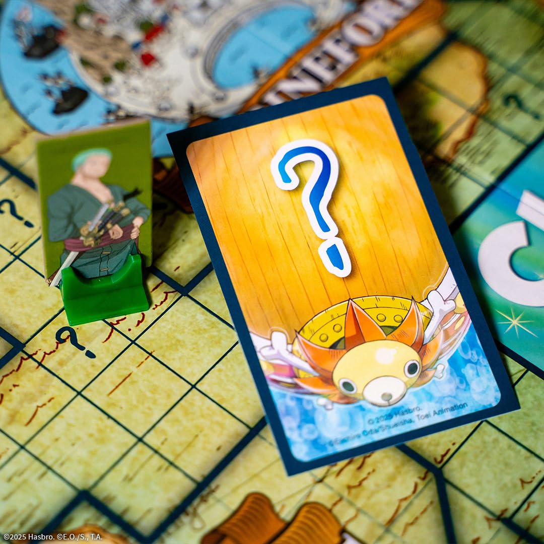 CLUE: One Piece Board Game, Find Hidden Pirate Treasure with Luffy and The Straw Hat Crew, Explore Iconic Locations Like Dressrosa, Drum Kingdom