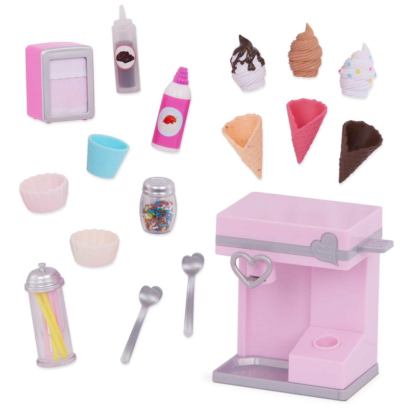 Our Generation OG - Deluxe Sundae Fun Day Machine Game