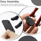 EBCO 50Pcs Mix Plastic Black Stand Bases 32mm for Most 6 inch Action Figure Such as Marvel Legends /DC/ Gi Joe/ Motu Toy