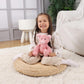 Apricot Lamb Plush Toys Corduroy Pig Soft Stuffed Animal Cuddly 9''