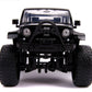 Jada Toys Just Trucks 2007 Jeep Wrangler Black/Pink Camo with Rack 1:24 Die-cast Vehicle