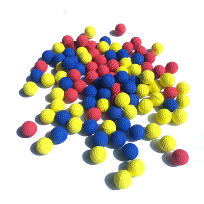 Rival 100-Round Refill Pack, Replace Round Balls Foam Bullet Balls for Children Kids Toy Guns. (Mix Color)