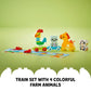 LEGO DUPLO My First Animal Train Building Set and Horse Toy, Educational Toy for Toddlers Ages 1-3 with 4 Animal Figures, Creative Nature Birthday