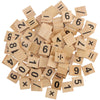 ZEONHAK 1200 PCS Small Wooden Number Tiles, Mini Wooden Number Symbol for DIY Craft, Home Decoration, Math Practise, 0.8 x 0.7 x 1/5 Inch