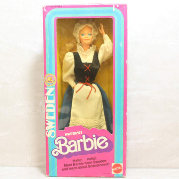 1982 Dolls of the World Swedish Sweden Barbie Doll #4032 by Mattel