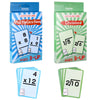 72 Pcs Math Flash Cards, Multiplication and Division Flash Cards for Studying, Math Manipulatives for Kindergarten Elementary Homeschool Classroom