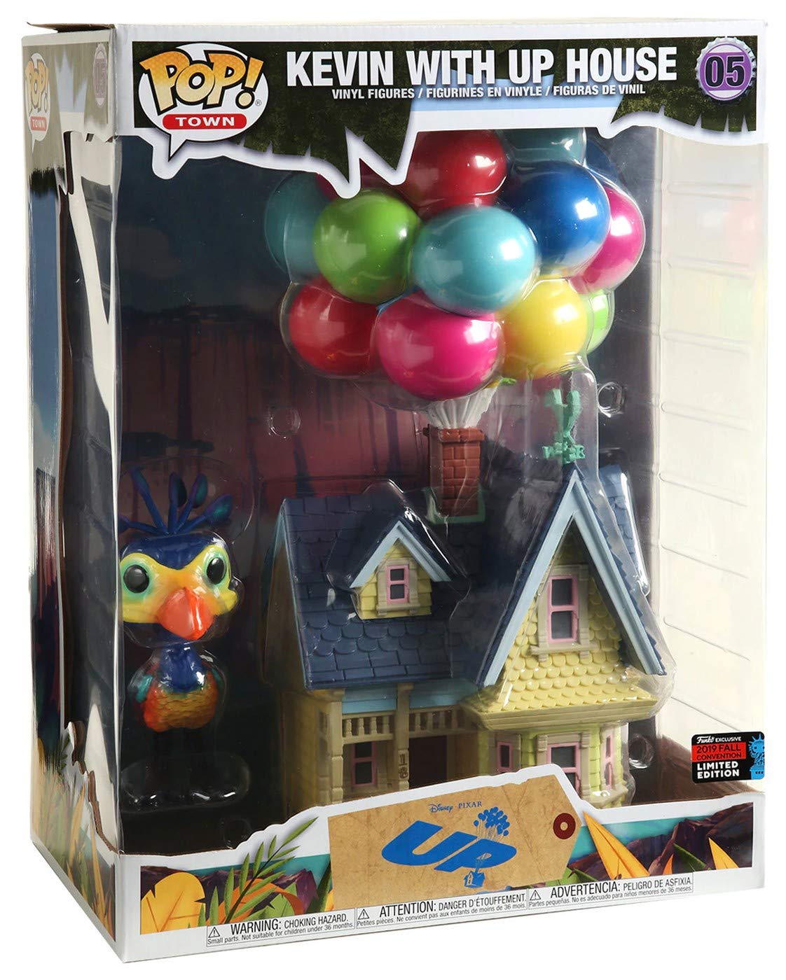 POP Funko Disney Pixar Up Kevin with Up House 05 Fall Convention 2019