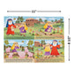 Fun Express - Make-A-Scene Parable Prodigal Son - Stationery - Stickers - Make - A - Scene (Lrg) - 12 Pieces