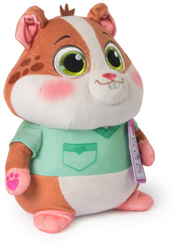 Vida The Vet, Popcorn Talking Plush Toy, 9-Inch Tall Electronic Stuffed Animal with Soft Fur, Music & Phrases Kids Toys for Girls & Boys Ages 3 and up