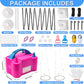 Balloon Arch Kit and Balloon Pump, 10FT Width 9FT Height Adjustable Balloon Arch Stand with NEW DESIGNED 2 Balloon Stands Water Fillable Bases