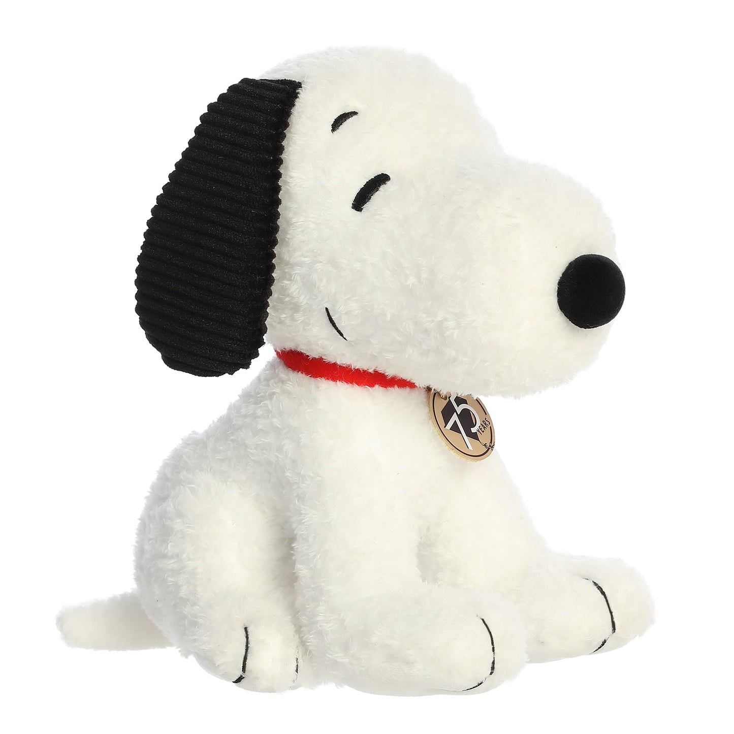 Aurora® Adorable Peanuts® 75th Anniversary Limited Edition Snoopy™ Stuffed Animal - Officially Licensed Toys for All Snoopy Fans - Nostalgic Gift