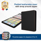 BCW 12-Pocket Zipper-Folio LX Trading Card Binder (Black) | Card Collection Binder with 480 Card Capacity | Archival Safe Pages | Secure Wrap-Around