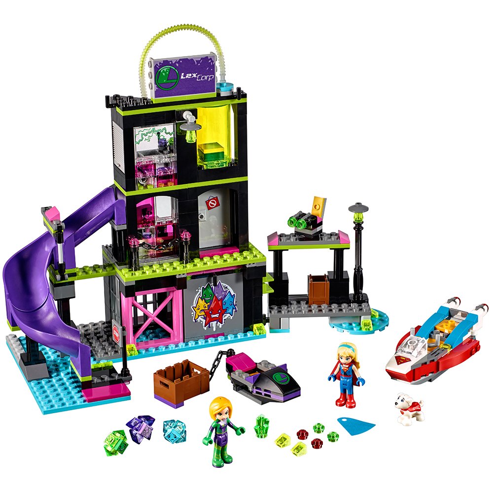 LEGO DC Super Hero Girls Lena Luthor Kryptomite Factory 41238 Building Kit (432 Piece)