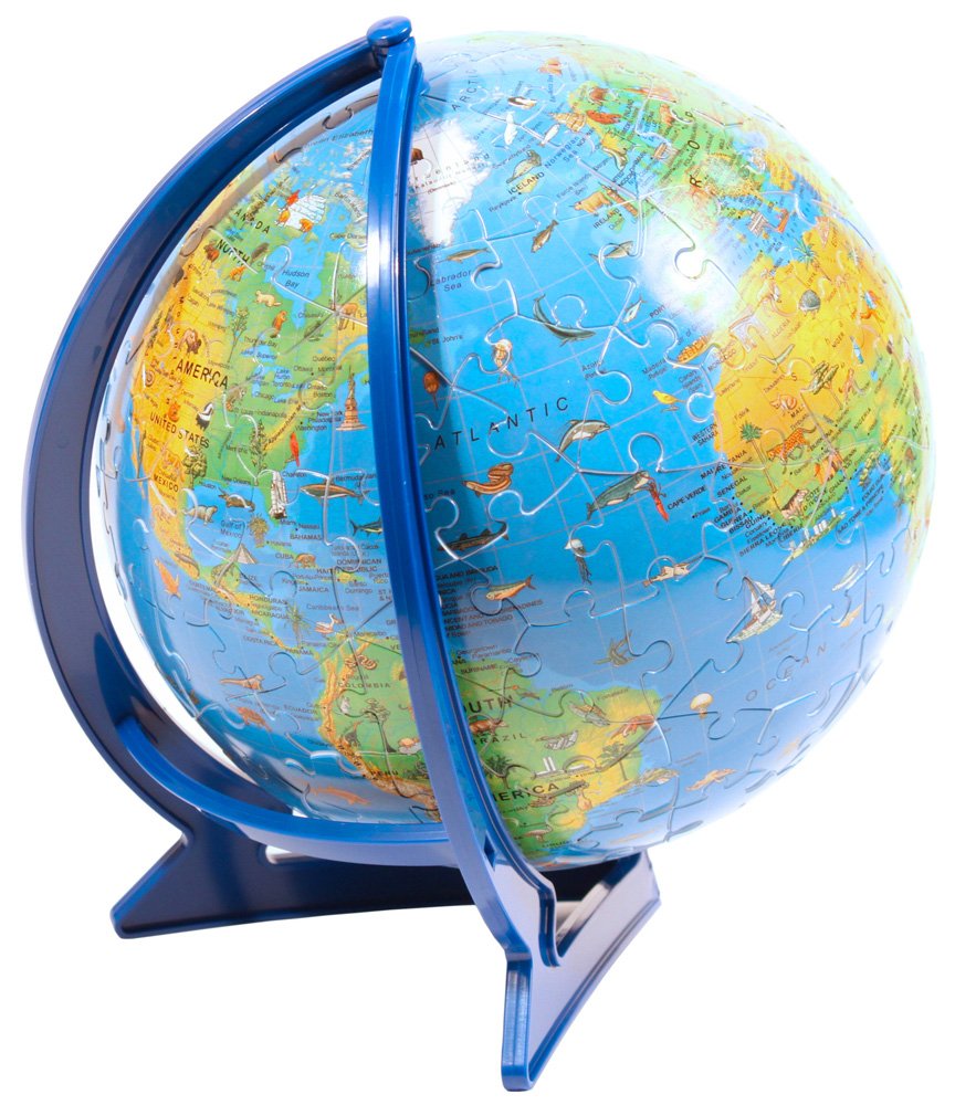 Ravensburger XXL Children's Globe 180 Piece Puzzleball