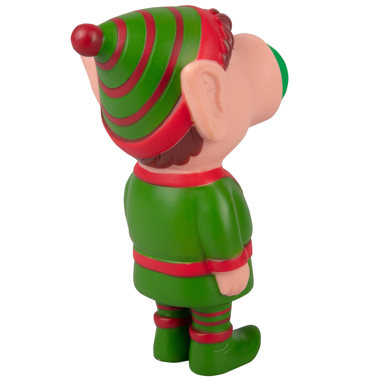Hog Wild Christmas Elf Ball Popper Toy - Holiday Stocking Stuffer Includes 4 Soft Foam Balls - Squeeze to Pop Air Powered Balls Up to 20 Feet -