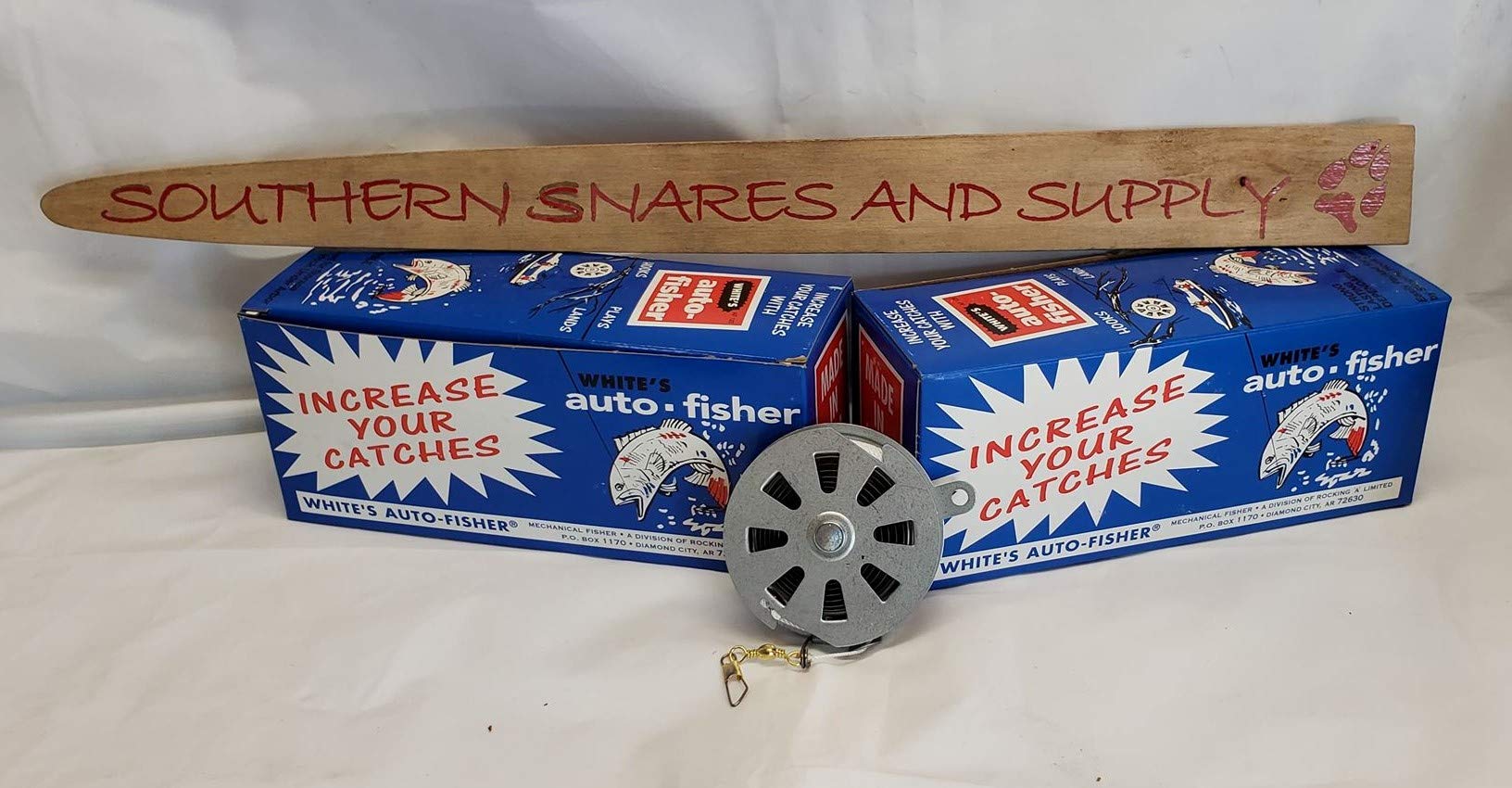 Southern Snares and Supply 24 Whites AUTO Fishers YO-YO Made in The USA!!