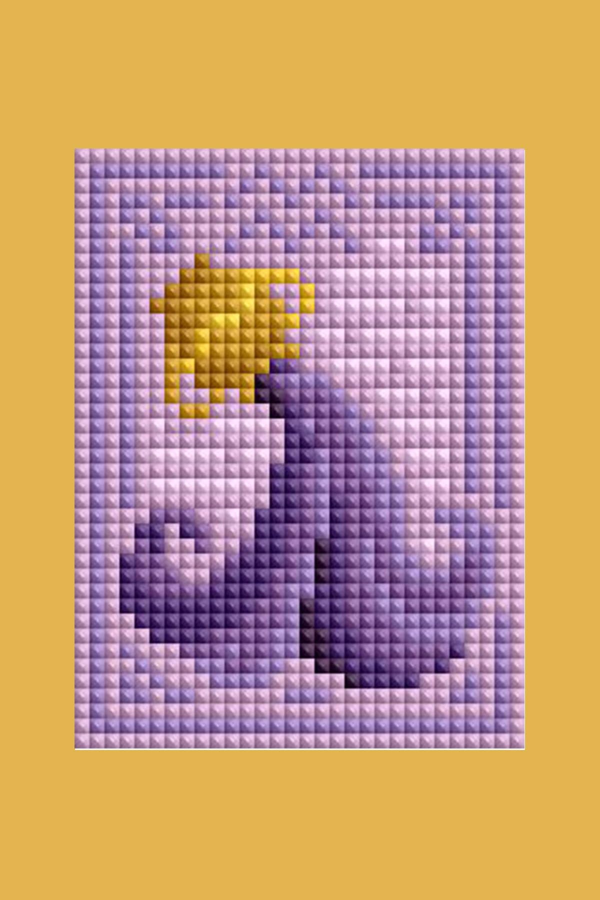 DIAMOND ART CLUB Mini Dazzles - Zodiac Signs, Fun DIY Diamond Painting Kit for Adults, Diamond Art Canvas for Beginners, 4" x 6" (Pack of 12)