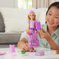 Mattel Disney Princess Toys, Rapunzel Fashion Doll with 2 Looks, 9 Accessories, 2 Snap-On Bodices & 2 Skirts, 2-in-1 Stories Inspired by Disney