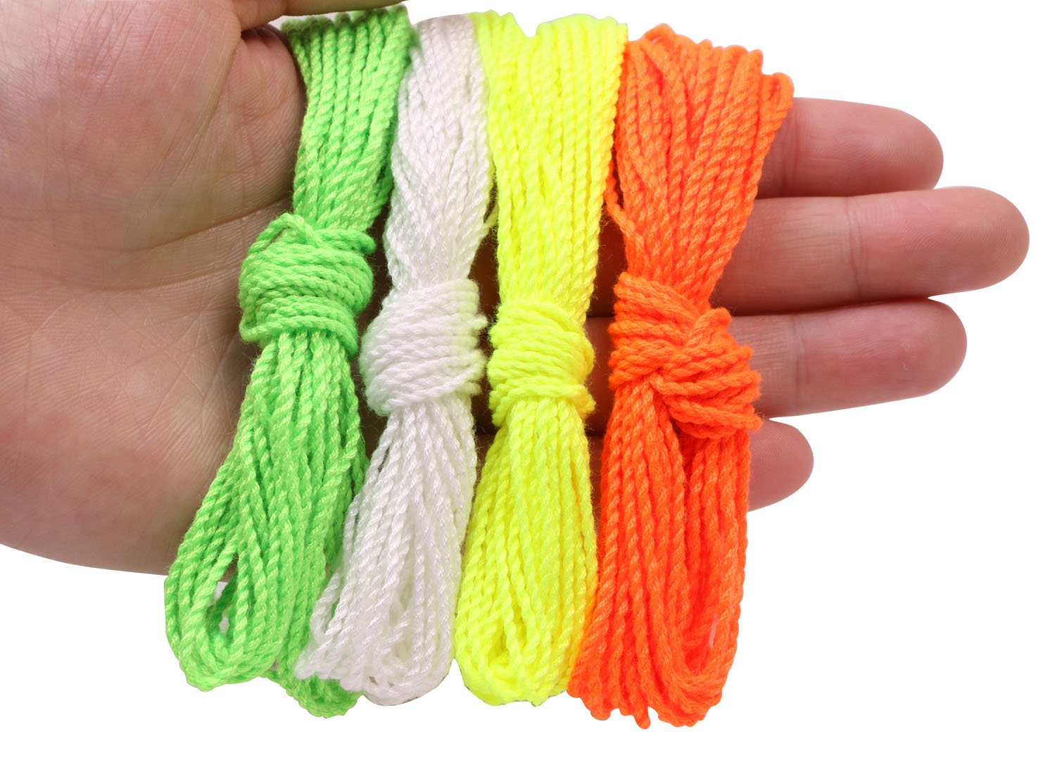 Penta Angel 80 Yoyo String (10 Each - Florescent Lime Green, Yellow, Orange?Blue ,Rose ,Red ,Black and White)