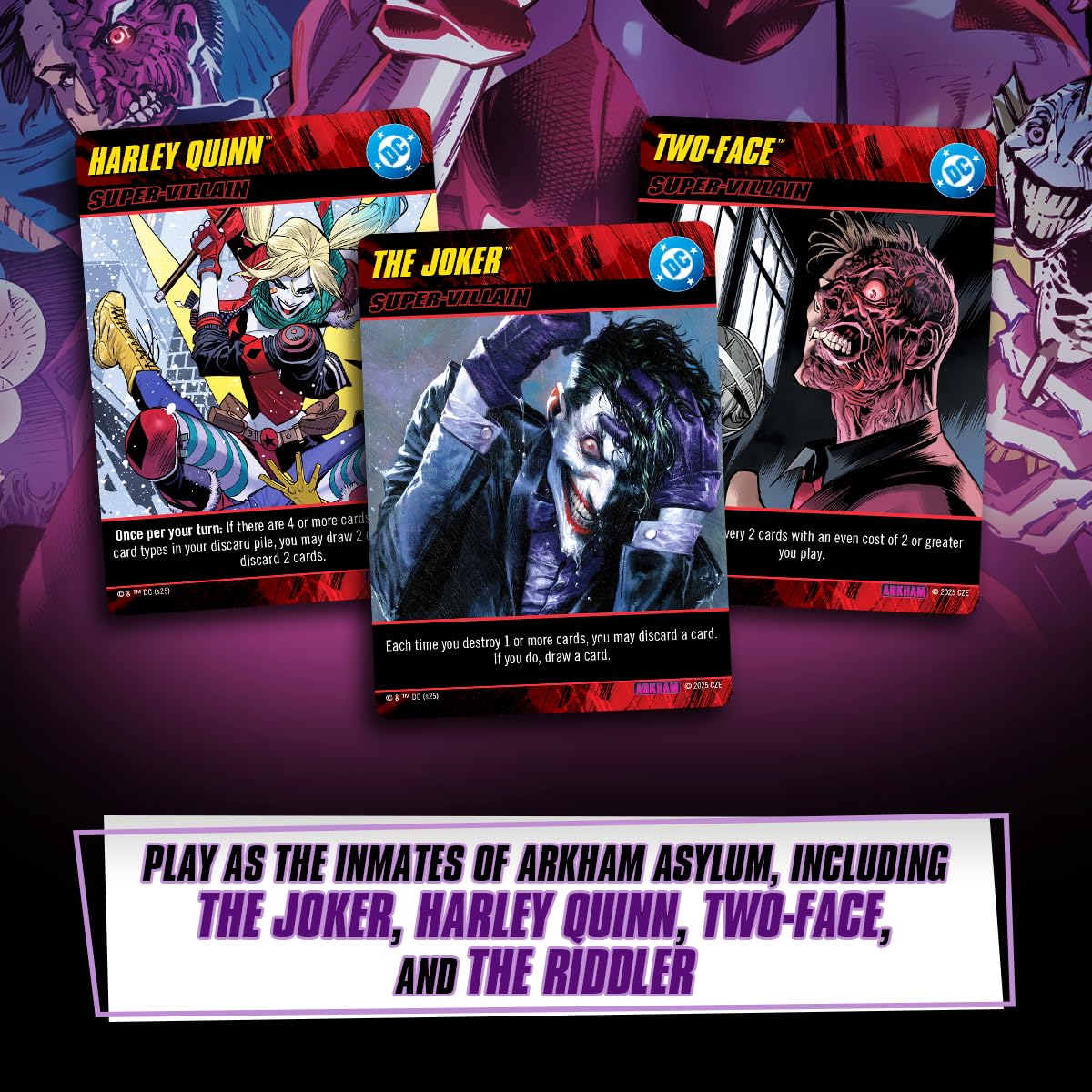 Cryptozoic Entertainment DC Deck-Building Game: Arkham Asylum