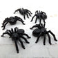 Miniature Black Spiders, Tiny Halloween Spiders, Mini for Halloween Miniatures Embellishments, Fake Bakes, Fairy Gardens, Dollhouse, Party Decors