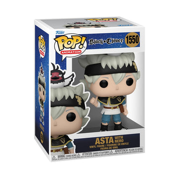 Funko POP! Animation: Black Clover - Asta with Nero - Collectable Vinyl Figure - Gift Idea - Official Merchandise - for Kids & Adults - Anime Fans