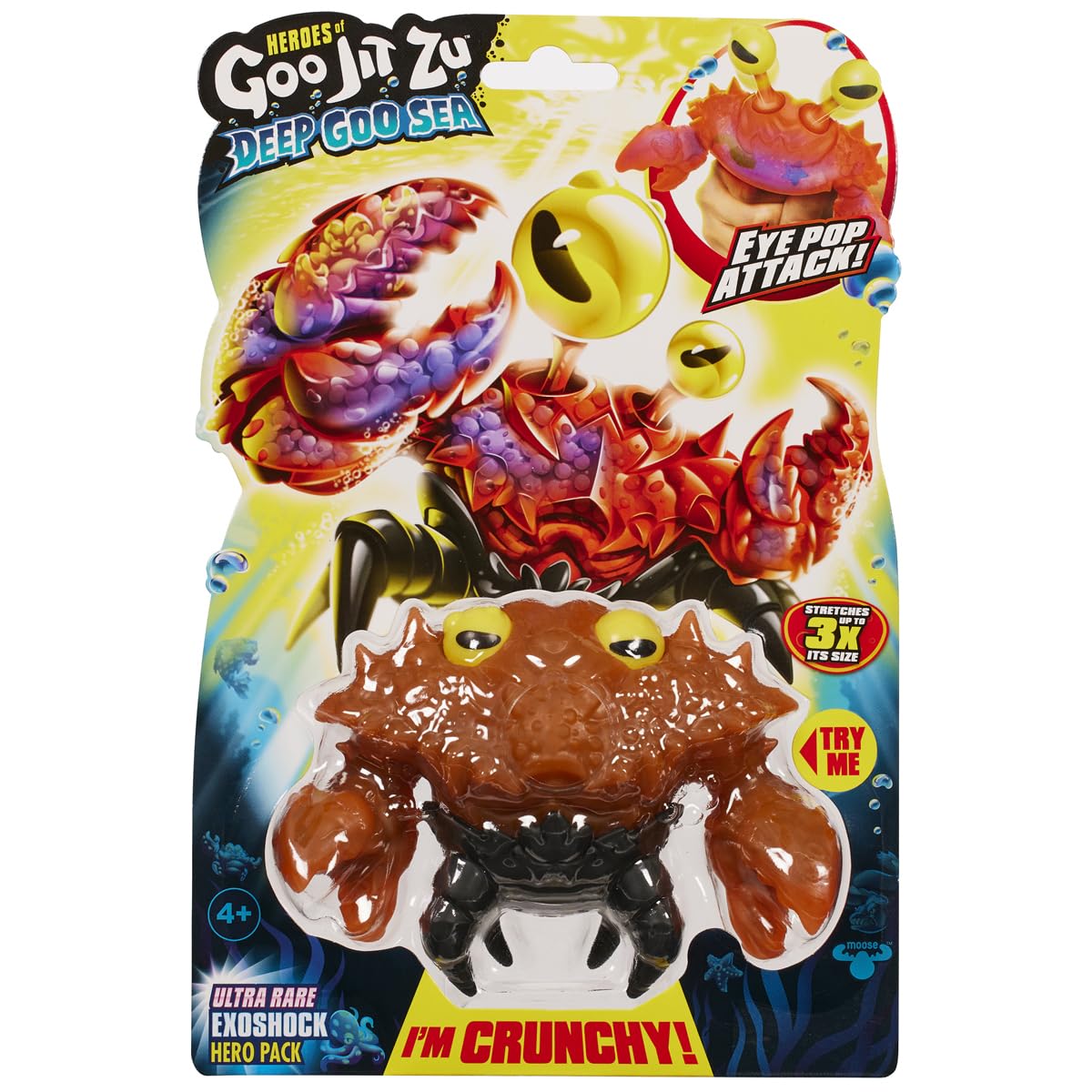 Heroes of Goo Jit Zu Deep Goo Sea - Ultra Rare Exoshock