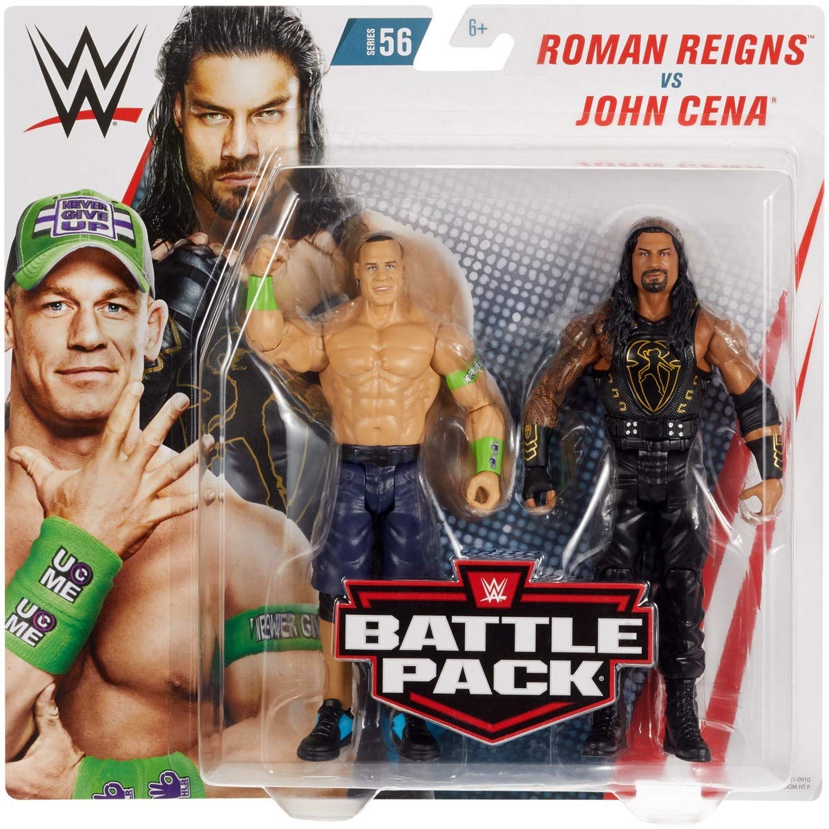 WWE John Cena VS Roman Reigns Battle Pack