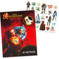 Disney Zombies Dolls Set for Girls - Bundle with 2 Zombies 3 Dolls Featuring Aspen and Willa Plus Tattoos for Kids | Disney Toys