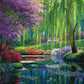 SUNSOUT INC - Willow Pond - 300 pc Jigsaw Puzzle by Artist: Charles White - Finished Size 21" x 24" - MPN# 48516
