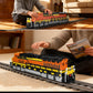 Mould King 12041 Train Building Block Kits, BNSF Northern Locomotive Internal Combustion Train Model Building Blocks Set Toys for Age 14+/Adults