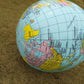 SWR 36 Inch PVC Inflatable World Globe, Blue - Educational Toy for Children and Adults