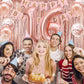 Sweet 16 Party Decorations for Girls, Happy 16th Birthday Banner Cake Topper Balloons Sash and Tiara, Rose Gold 16 Birthday Party Supplies for Girls