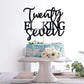 Twenty Seven Cake Topper - Happy 27th Birthday Cake Decor - Cheers to 27 Years Birthday Party Decorations Supplies, Black Glitter