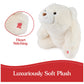 GUND Snuffles 10-Inch White Classic Teddy Bear Plush Toy, Ages 0+