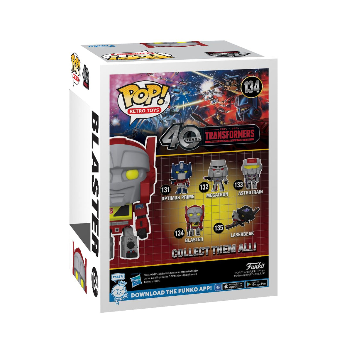Funko POP! Retro Toys: Transformers G1 - Blaster