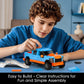 ibrickpark Speed Champions Building Set - 457 Pieces, Classic Sports Car Model for Teens and Adults Age 14+, Fun Race Car Toy Set for Boys and Girls