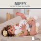 Kids Preferred Miffy Baby Keywind Musical - Super Soft Plush Toy, Plays Rockabye Baby, Swaying Head, Neutral Colors, Ages 0 Months and Up, 12 in