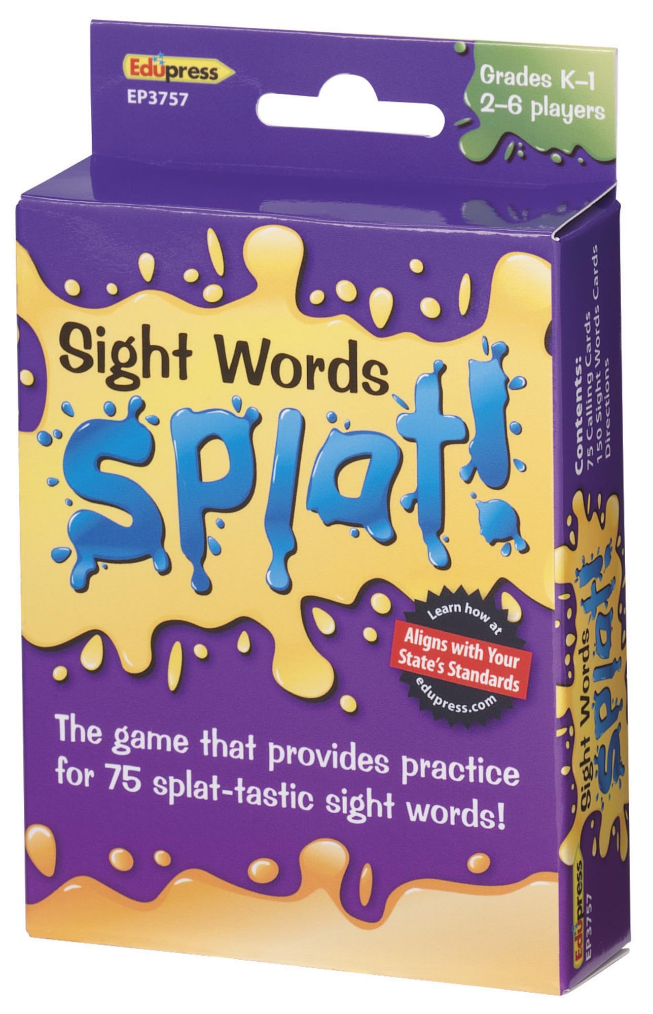 Teacher Created Resources Sight Word Splat! Game Grades K to 1 (EP63757)