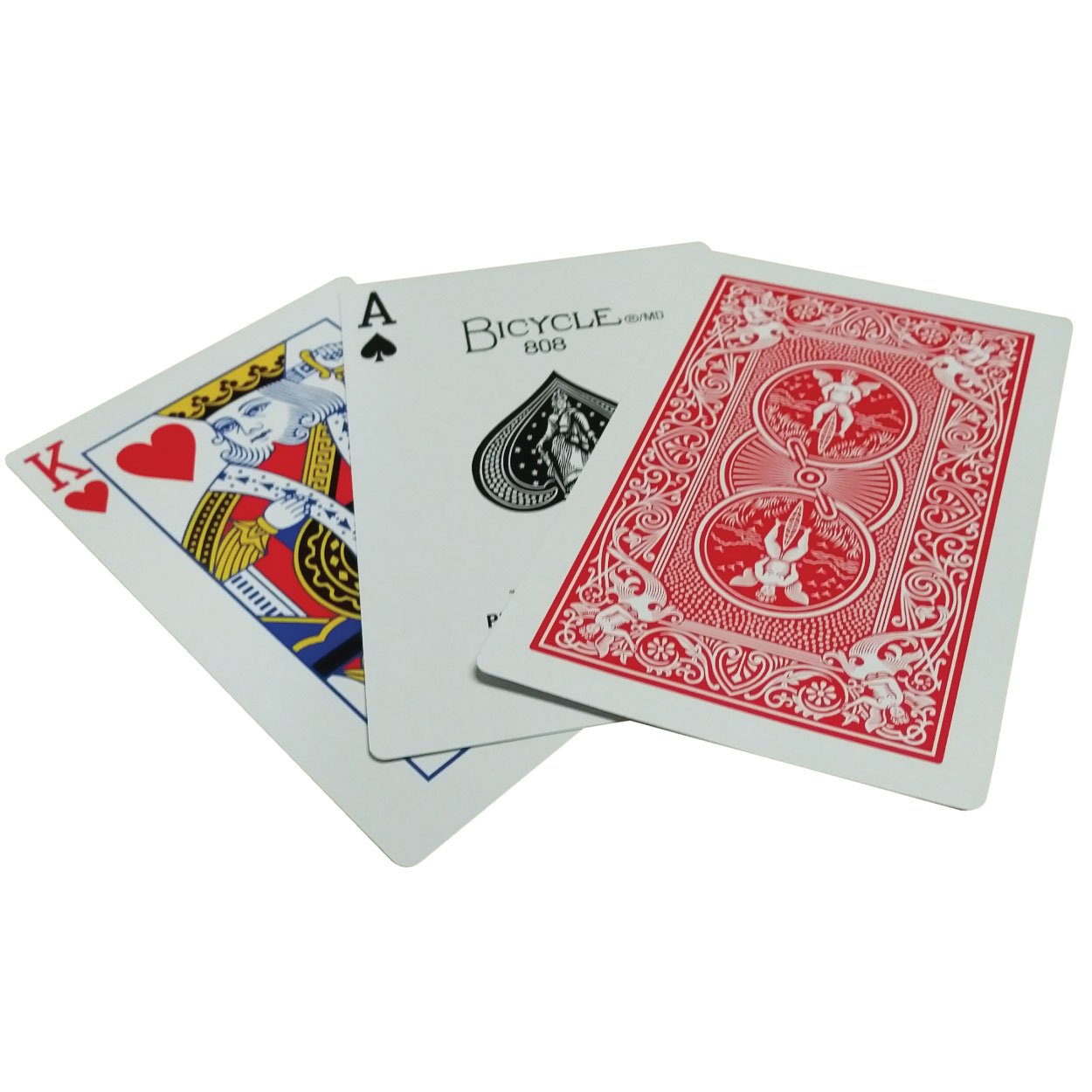 Bicycle Playing Cards Big Box Oversized Giant Jumbo Decks Size 7 Inches | Pack of 2 Great for Magic Tricks, Kids Seniors and Anyone who Loves to Have