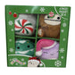 Squishmallows 5" Christmas Set of 4 - Benny, Beula, Nissa, Johann - Officially Licensed Kellytoy Plush - Collectible Soft & Squishy Holiday Stuffed