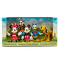 Disney Store Official Mickey Mouse & Friends Articulated Figure Set - Fab Five Toy Action Figures Set - Includes Mickey, Minnie, Donald, Pluto & Goofy
