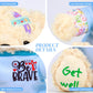 Get Well Soon Gifts for Kids - Get Well Soon Bear Stuffed Animal, Broken Arm Leg Gifts for Kids Adult After Surgery, 8 Inch Soft Get Well Teddy Bear