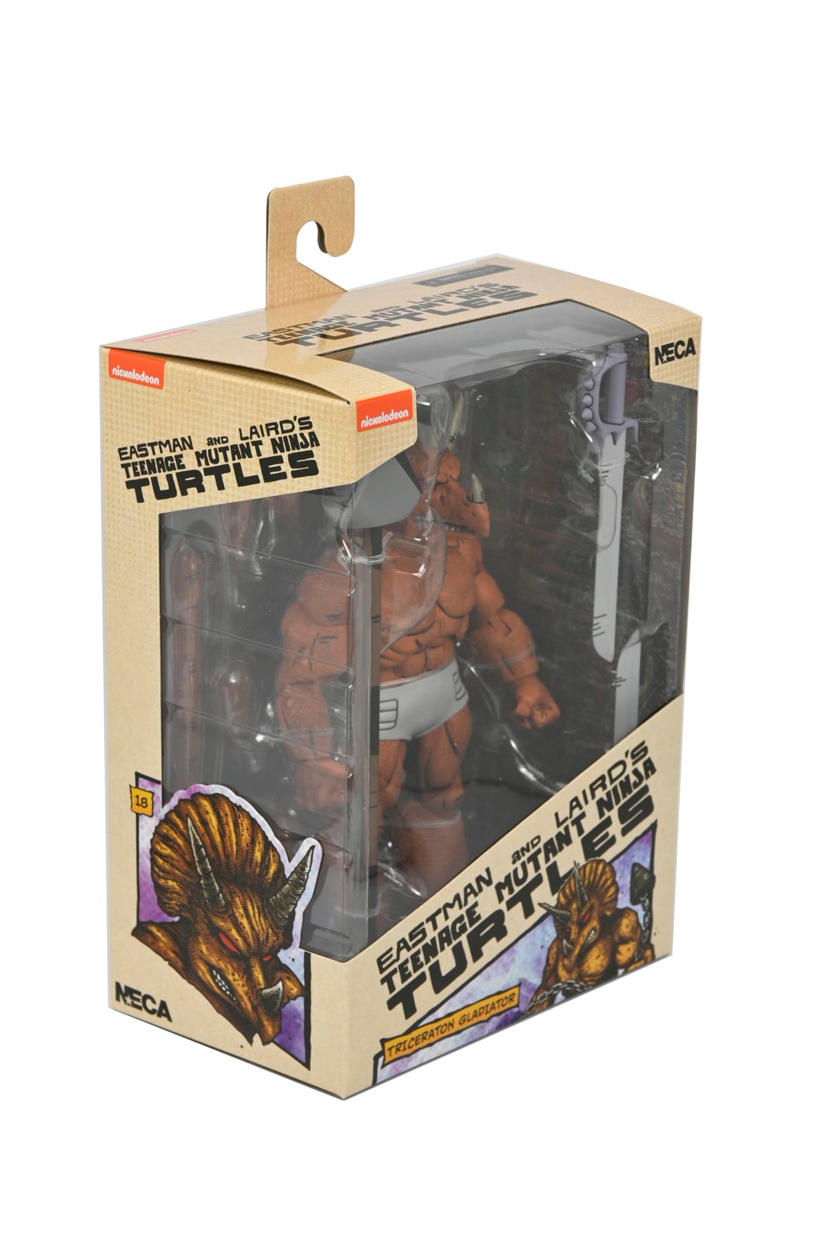 NECA Teenage Mutant Ninja Turtles 7" Triceraton Gladiator Action Figure