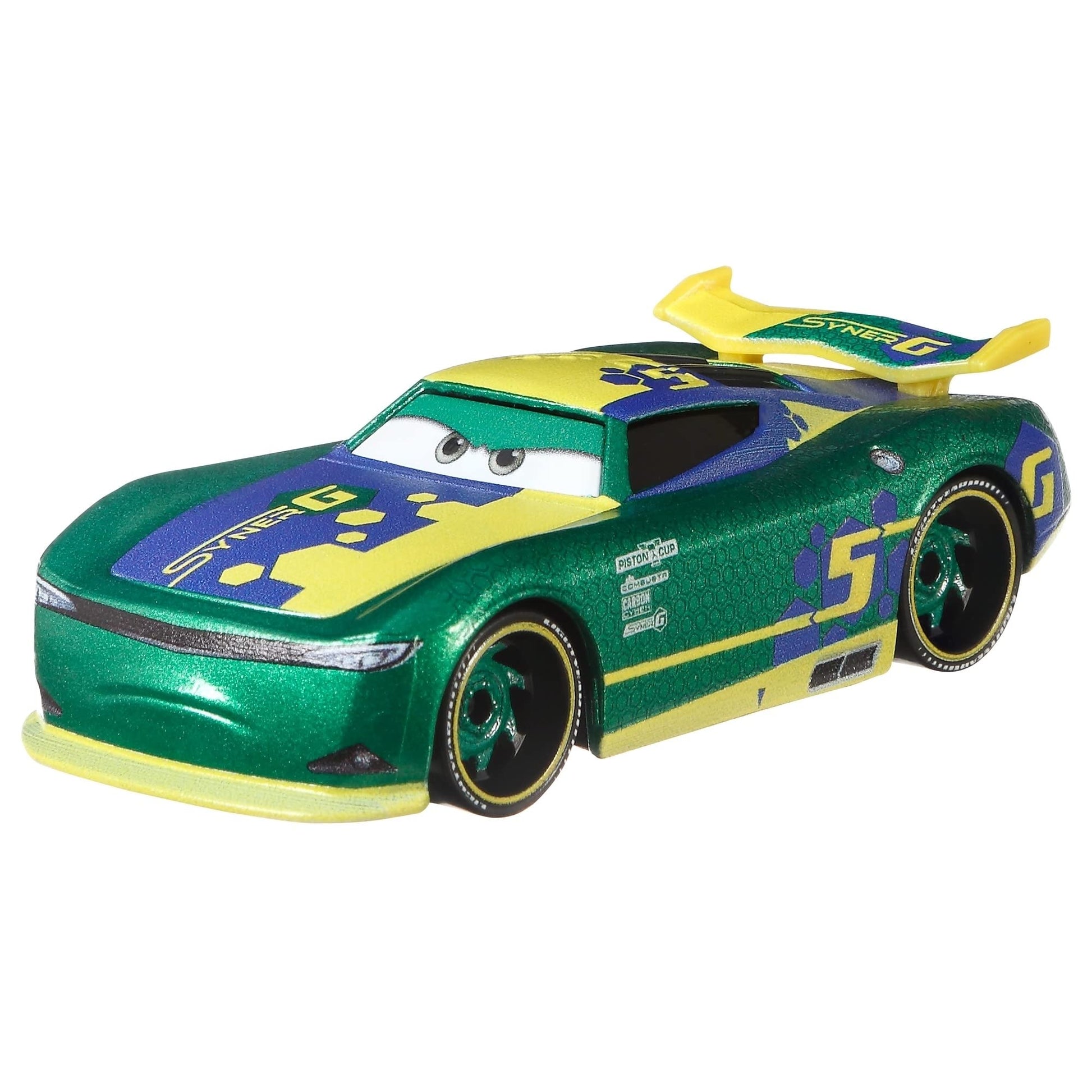 Disney Cars Toys and Pixar Cars 3, Ryan Inside Laney & Eric Braker 2-Pack, 1:55 Scale Die-Cast Fan Favorite Character Vehicles for Racing