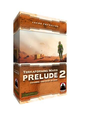 Terraforming Mars by Stronghold Games Prelude 2 | Strategy Board Game Expansion | for 1 to 5 Players | Ages 12+ | Enhanced Solo and Group Play, Adds