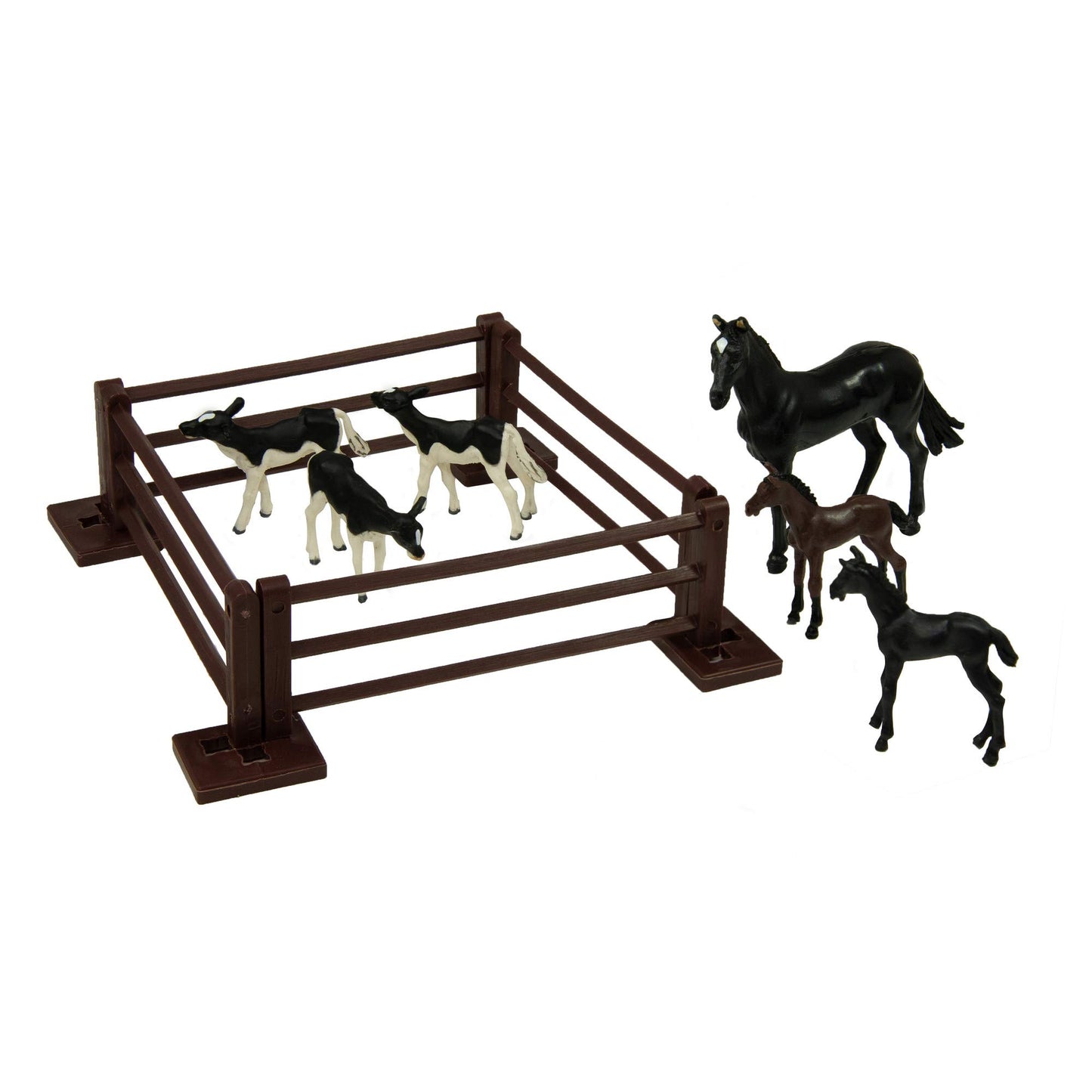 Britains 1:32 Baby Animal Farm Playset, Collectable Farmyard Animal Toys for Children, Toy Farm Animals Compatible with 1:32 Scale Farm Toys, Suitable
