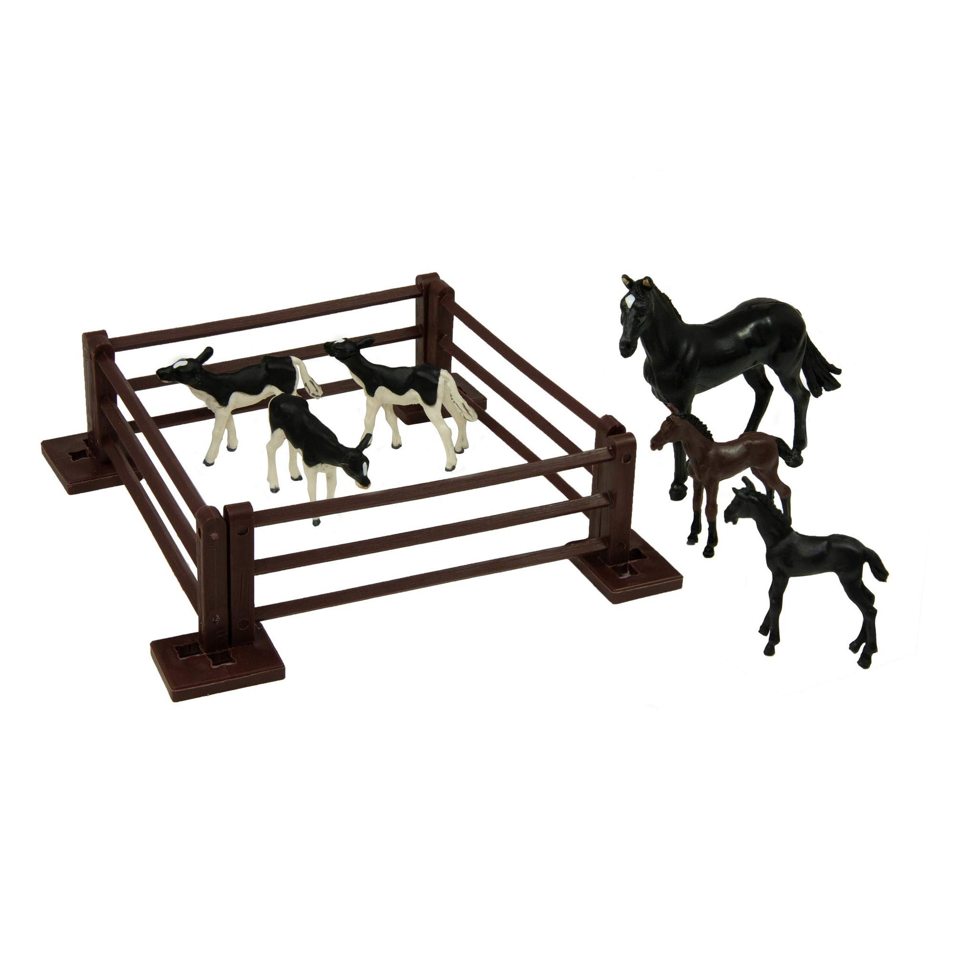 Britains 1:32 Baby Animal Farm Playset, Collectable Farmyard Animal Toys for Children, Toy Farm Animals Compatible with 1:32 Scale Farm Toys, Suitable