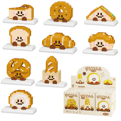 YCJZXMS Nine Piece Set of Brain Building Blocks (9 Sets of Bread Building Blocks)